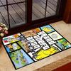 Grand Theft Auto Peach Creek Themed Antislip S Durable Polyester Home Decor S Large Size Durable Floor For Living Room Restaurant Entrance Office Desk