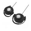 Universal 3.5mm Plug On Ear Sports Wired Clip Earphone Heavy Bass Headphone