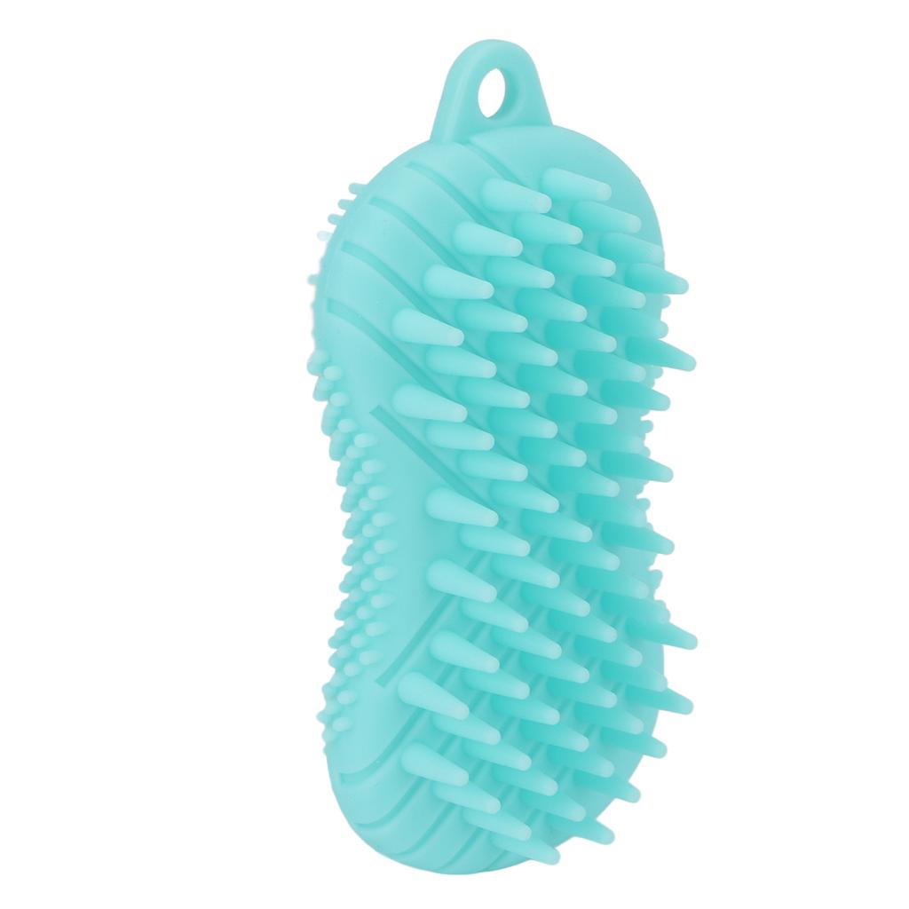 Body Bath Brush Soft Silicone Double Sided Exfoliates Dead Skin Promote Circulation Shower Massage Brush