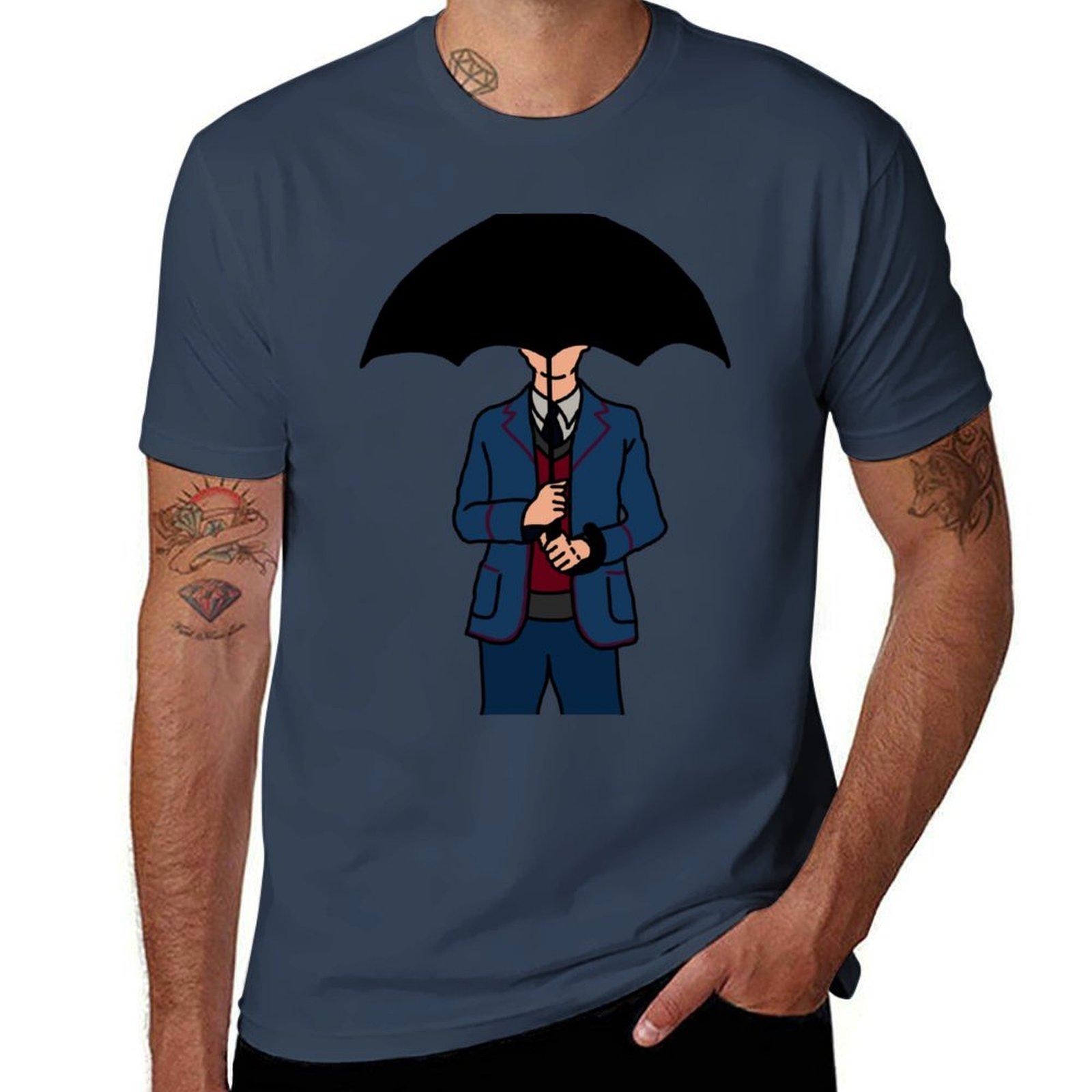 Five Umbrella Academy TShirt Work Style Casual TShirt S