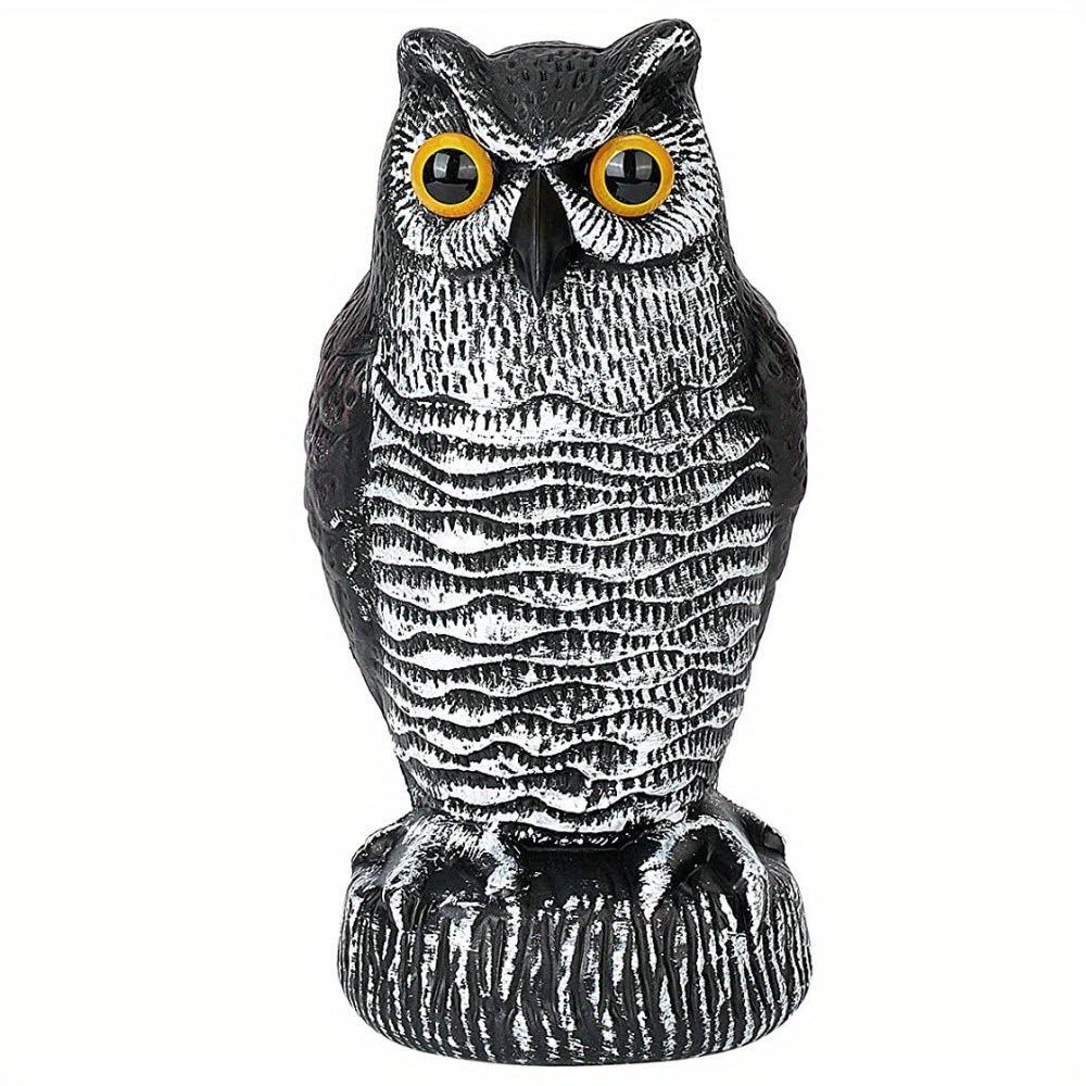 Realistic Bird Repeller Owl Decoy Scarecrow Scares Birds Owl Garden OutdoorProtection Repellent Pest Control Scarecrow