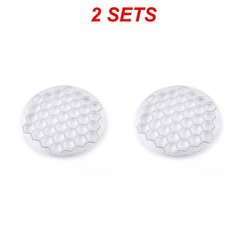 Aluminum Ravioli Maker Pasta Form Meat Dumpling Mold 37 Holes Dumpling Pastry Pressure Cutter Home Kitchen Tools
