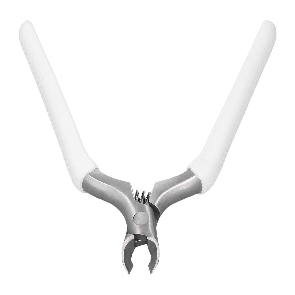 Professional Stainless Steel Cuticle Trimmer Dead Skin Remover Inline Spring Slip Resistant Cuticle Trimmer