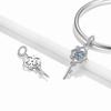Key Pendant Charm Pendant Authentic 925 Sterling Silver bead for Women Bracelet Fine Ladies Jewelry Fashion beads DIY Jewelry Gift