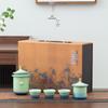 Tao Zhide Ceramic Portable Travel Tea Set