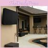 Modern Polyester Outdoor Tv Cover For Televisions Dustproof Waterproof Protector