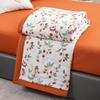 New Class A Cotton And Linen Double Layer Summer Quilt With Soybean Fiber Air Conditioning Quilt Printed Double Cooling Blanket