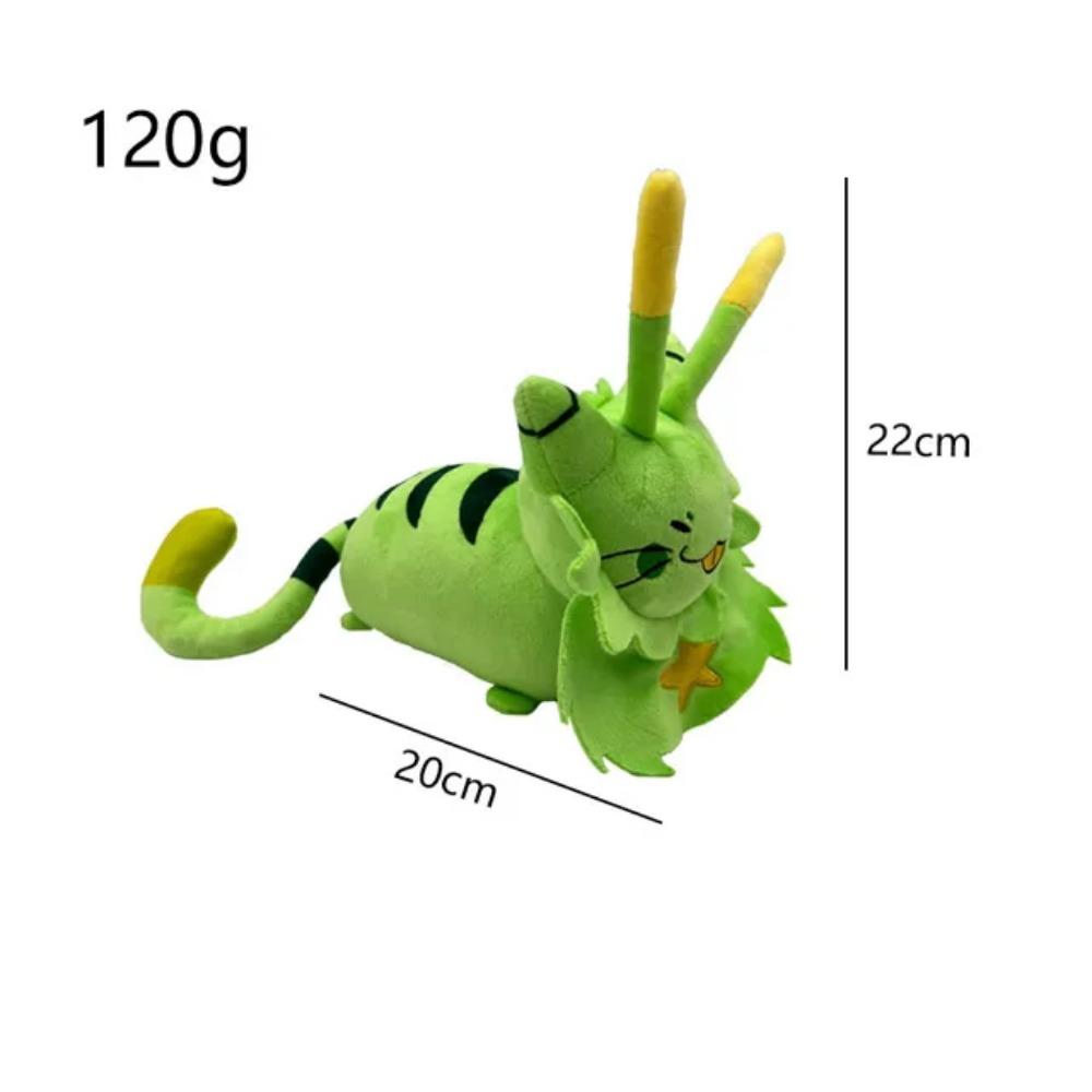 

2024 Новый Gnarpy открывает Интернет Зеленый кот Плюшевые игрушки Мягкие куклы часто Подушки Украшения для дома Куклы Для Подарка На День Рождения