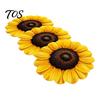 Anti-slip Mats for Bathroom Flowers Rug, Diatomaceous Earth Bath Mat, Super Absorbent Non-slip Water Bedside Rugs Floral Rose Sunflower Mat
