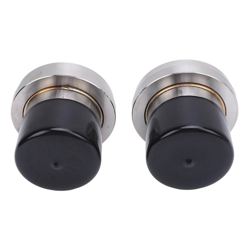 2Pcs Boat Trailer Bearing Protectors with Covers 2.717in Diameter Stainless Steel Wheel Center Grease Cover