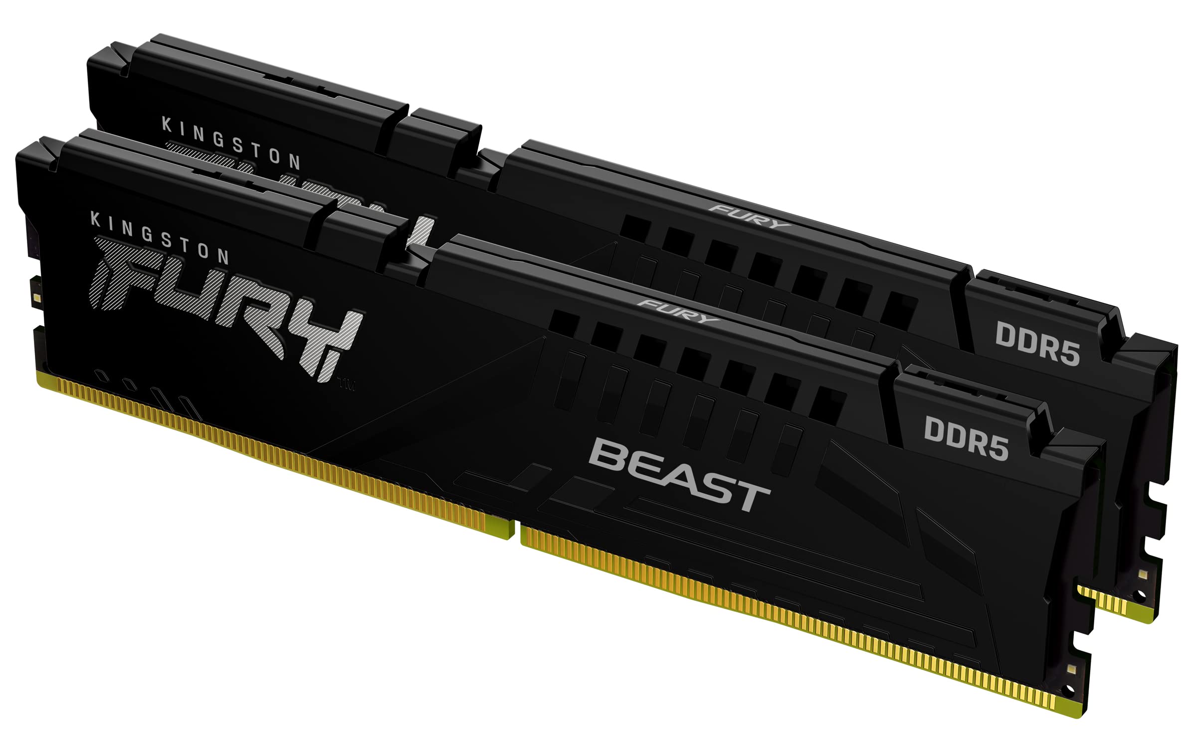 

Kingston FURY Desktop PC Memory DDR5 16GB x 2 Kingston FURY Beast CL40 Product Lifetime Warranty 5200MT/s KF552C40BBK2-32