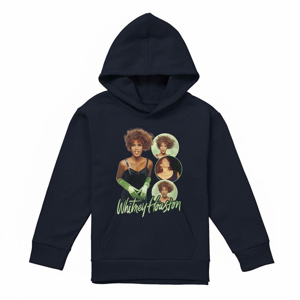 Whitney Houston Childrens/Kids Gloves Heather Pullover Hoodie