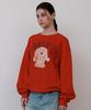 RETRIEVER CLUB Retriever Doll Crewneck [Red]