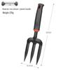 Three-Piece Gardening Tool Set: Small Shovel, Rake, and Hoe for Planting Vegetables