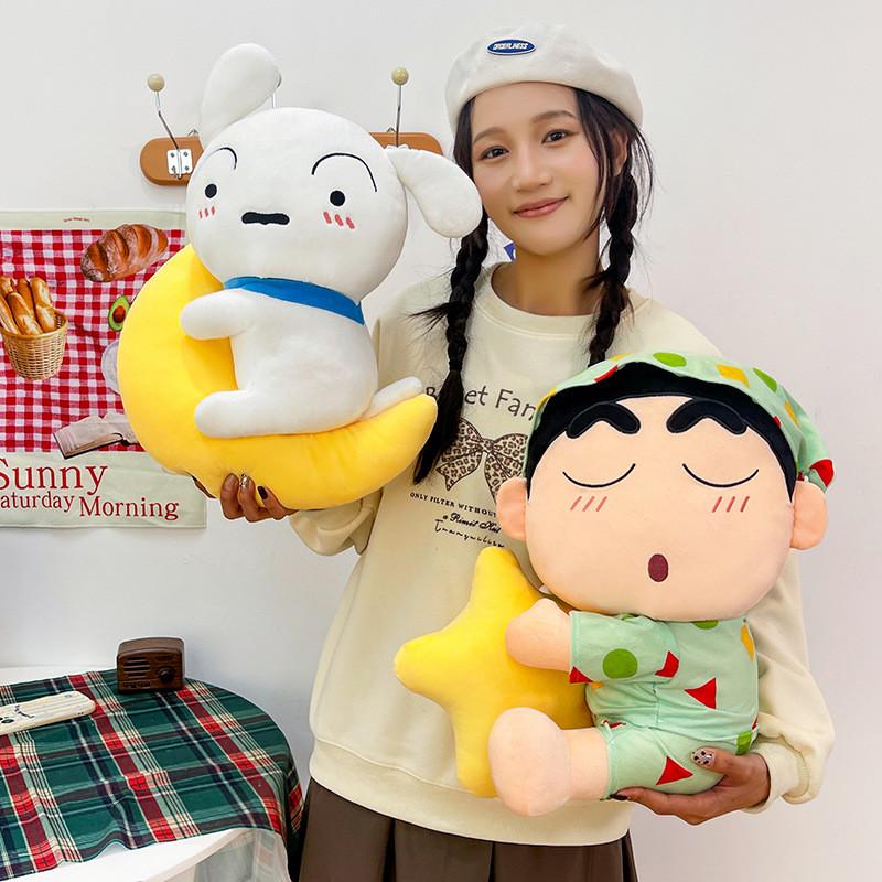 Crayon Shinchan Sleepwear Plush Toy With Pp Cotton For Kids Bedtime Comfort
