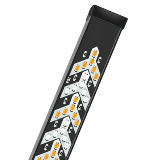 60-tums lastbilsbaklucka ljuslist pilformad blinkerslist väderbeständig LED-list signal broms back för lastbilar SUV:ar bilar