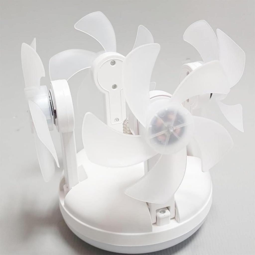 Neues Drohnen-Ventilatorlicht-2 In 1 Hängeventilator mit Fernbedienung, 3-stufig 4/3 Decken-Dimmbares LED-Licht für Schlafzimmer/Wohnzimmer