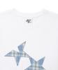 CAVISH Twin Star Check Applique Ls Tee White(Cv2Gsut555A)
