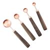 Rose Gold Measuring Spoon 4-Piece Set #B