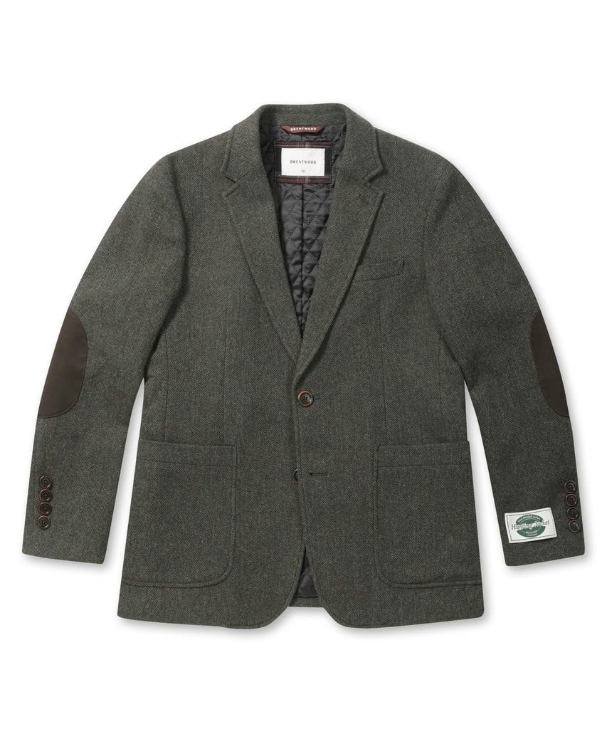 BRENTWOOD [Hunting Jacket] Wool Blended Herringbone Hunting Jacket Brjcw25453Khx