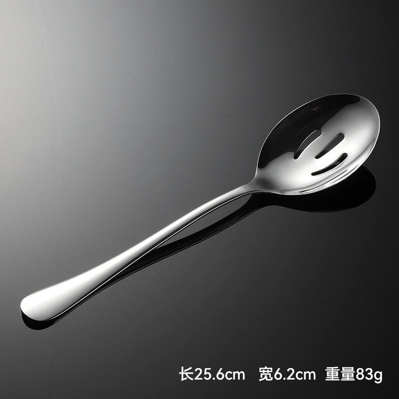 

410 Нержавеющая сталь Большая 1010 Обычная ложка Вилка для сервировки Многофункциональная лопатка для чизкейка Удлиненный нож для торта