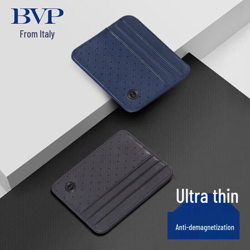 

BVP Men s Thin Leather Card Holder