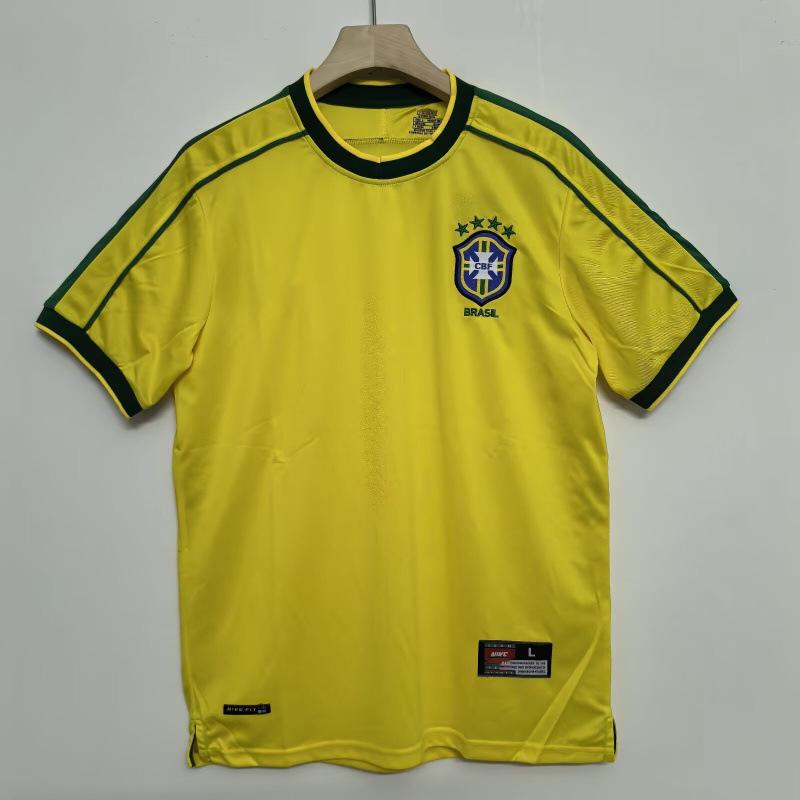 Vintage La Liga Santos, jersey Barcelona No. 10 Paris Portugal Inter Milan AC Brazil football jersey
