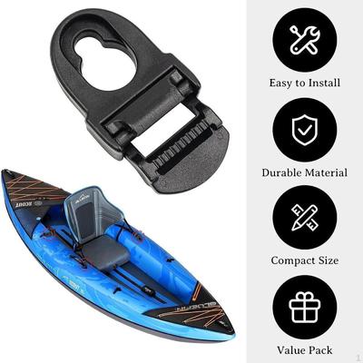 4 Stück Kajak-Sitzclips, Ersatzteilhaken, Zubehör