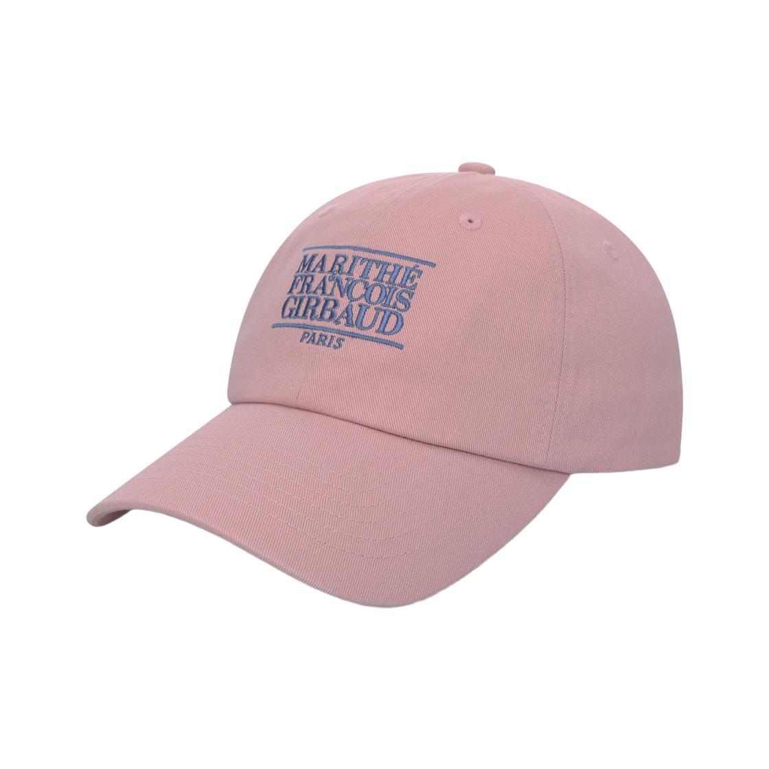 Marithe Francois Girbaud Small Classic Logo Cap Dark Pink ONE SIZE
