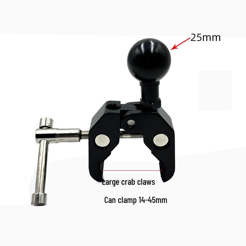 17mm Magnetic Car Mount & Phone Clip Holder with Aluminum Alloy Connector