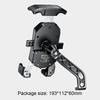 15W Wireless Charger Motorcycle Phone Holder USB QC2.0/3.0 Cell Phone Holder Motorbike Phone Support for Electric Bike Motorbike