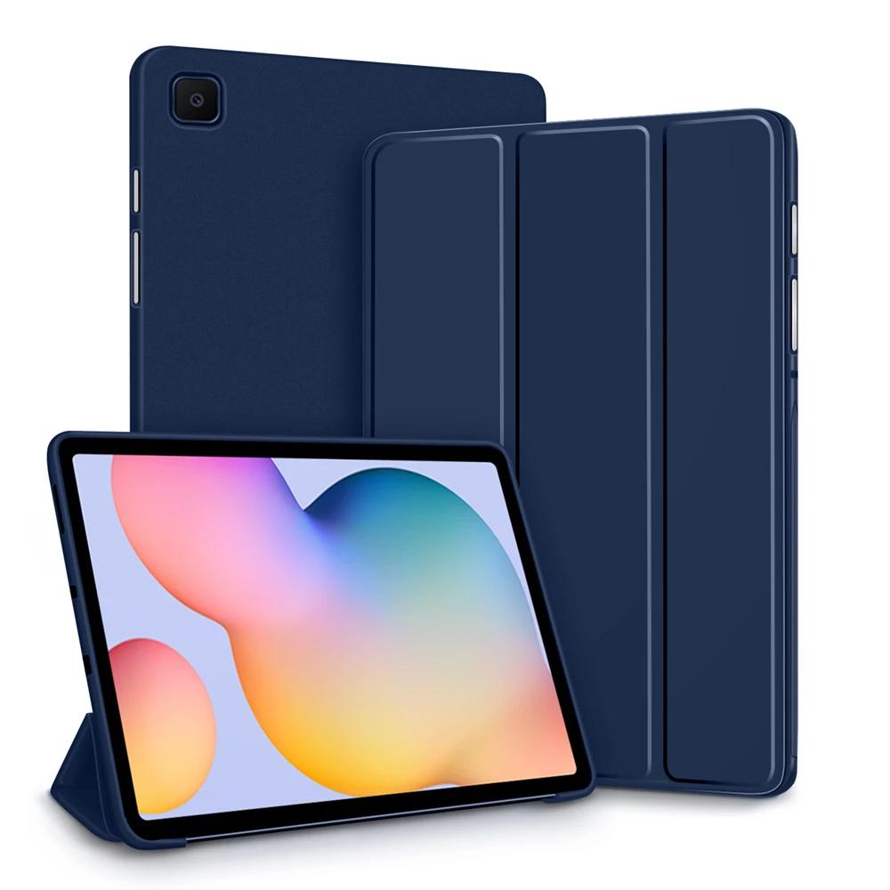 Case Fit Samsung Galaxy Tablet Case for S6 lite Tab A9 A8 A7 S7 S8 S9 and Plus FE Smart Auto Sleep Wake Silicone Cover