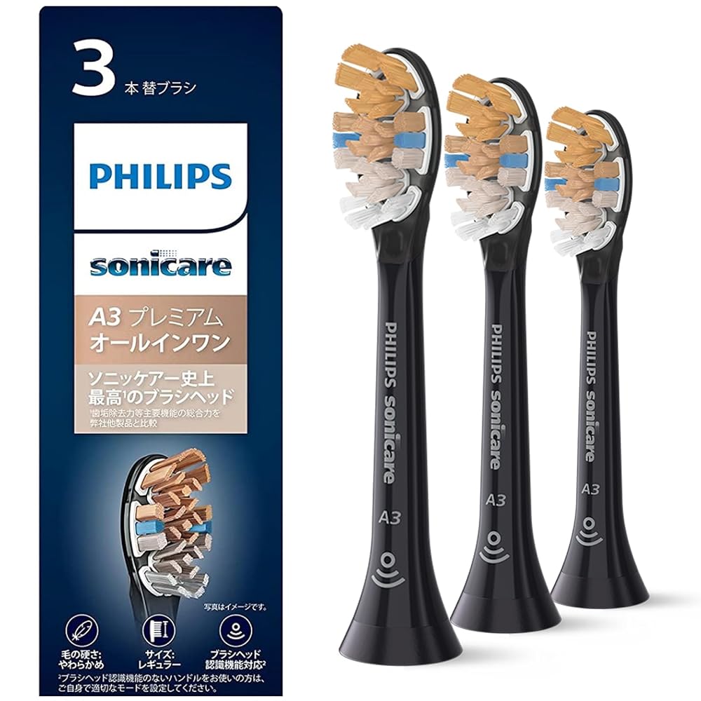 PHILIPS Sonicare A3 Premium All-in-One Replacement Brush Heads