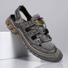 Fashion Summer Men's New Casual Shoes Hollow and Breathable Outdoor Beach Sandals Versatile Non-slip Slip-on Men's Casual Sports Shoes