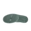 Jordan Air Jordan 1 Martial Arts Abrasion Resistant Low Top Vintage Basketball Shoes Unisex White Green 553558-300(Team836-)