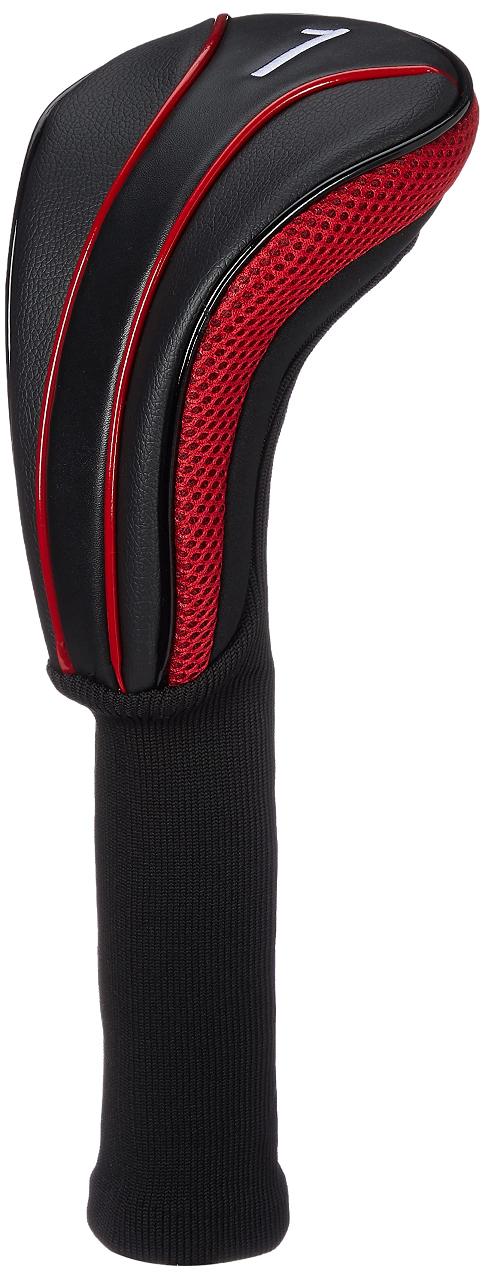 

LEZAX Driver Headcover Black x Red TEE-OFF TOHC-6551