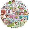 10/30/50pcs Cute  Cartoon  Graffiti Stickers for Laptop Phone Diary Cool Anime Waterproof Decoration Sticker Gift