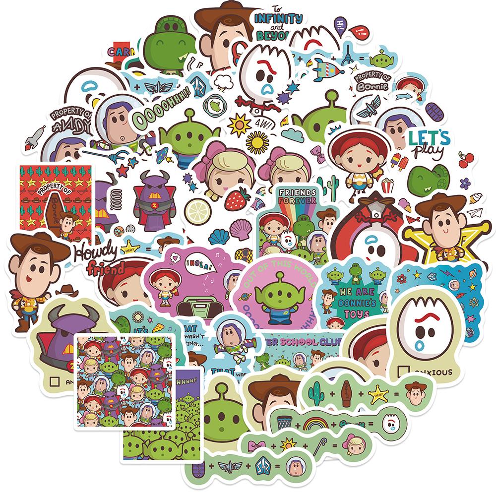 10/30/50pcs Cute Cartoon Graffiti Stickers for Laptop Phone Diary Cool Anime Waterproof Decoration Sticker Gift