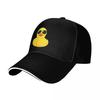 Unisex Baseball Hats Cool Rubber Duck Outdoor Streetwear Summer Sports Baseball Caps Hip Hop Cap Casquette Polychromatic Hats
