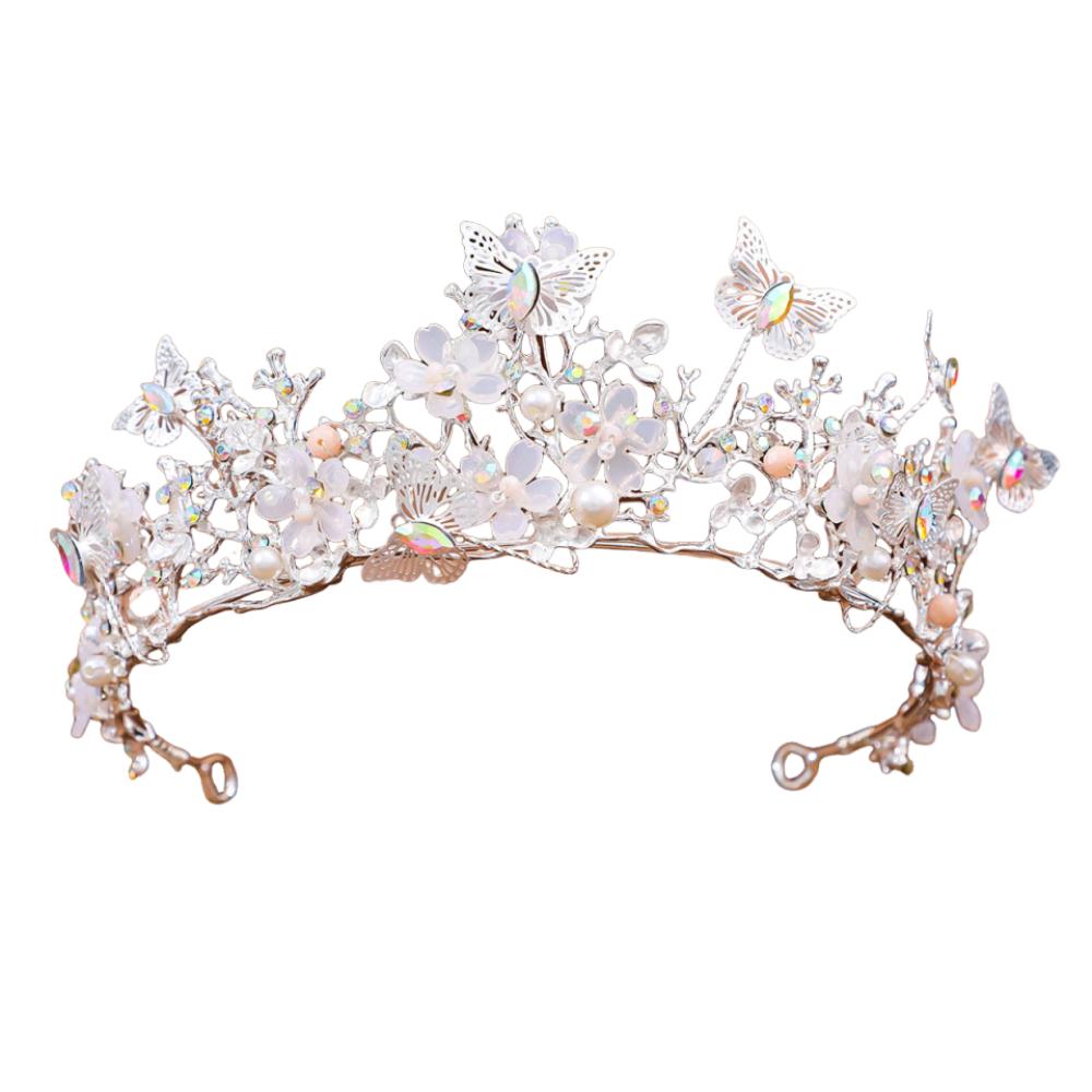 Luxus Kristall Braut Diademe Funkelnde Königin Prinzessin Krone Abschlussball Diadem Braut Hochzeit