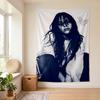 Billie Eilish (14) Wall Tapestry Stylish Wall Hanging for Bedroom Living Room Dorm Nice Present for Family and Friends
