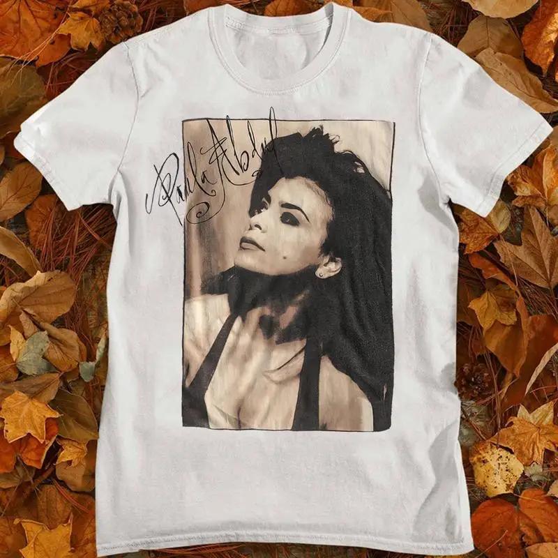 1991 Paula Abdul Under My Spell Tour T-Shirt Schwarz