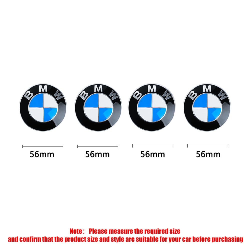 4PCS 56/68mm Auto Hub Caps Car Wheel Center Covers For BMW 3 5 7 Series M M3 M5 M6 F01 F20 F10 X5 Hubcaps Decoration Accessories