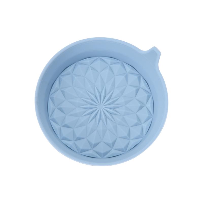 Silicone Rhombus Car Cup Holder Mat: Non-Slip and Heat-Resistant Coaster