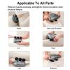 Fascia Gun Muscle Massager Gun High Frequency Back Waist Massage Machine Six-head Body Shoulder Professional Fascia Massage Gun