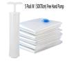 6 Pack Multiple Sizes Vacuum Storage Bags with Pump Big Moving Bags Vacuum Sealed Bags Organizer Space Saver Bags For Clothes