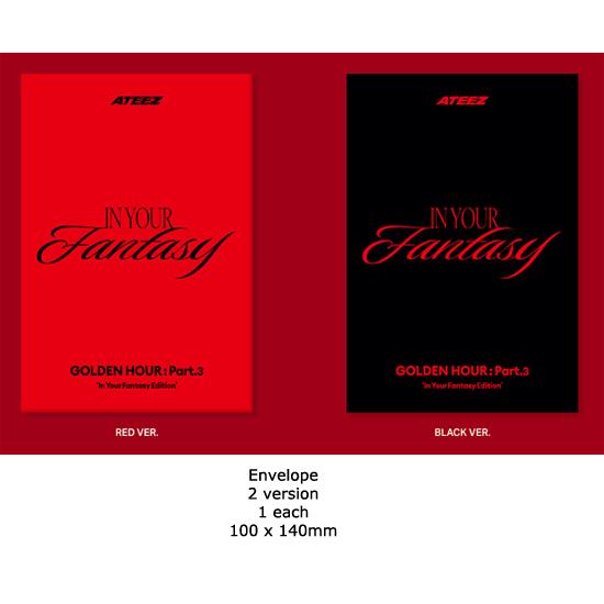 ATEEZ GOLDENE STUNDE : Teil 3 ‘In Your Fantasy Edition’ PocaAlbum