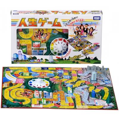 TAKARA TOMY Tamaño del paquete de Juego de la vida: W504 x H297 x D75mm Para 6 personas