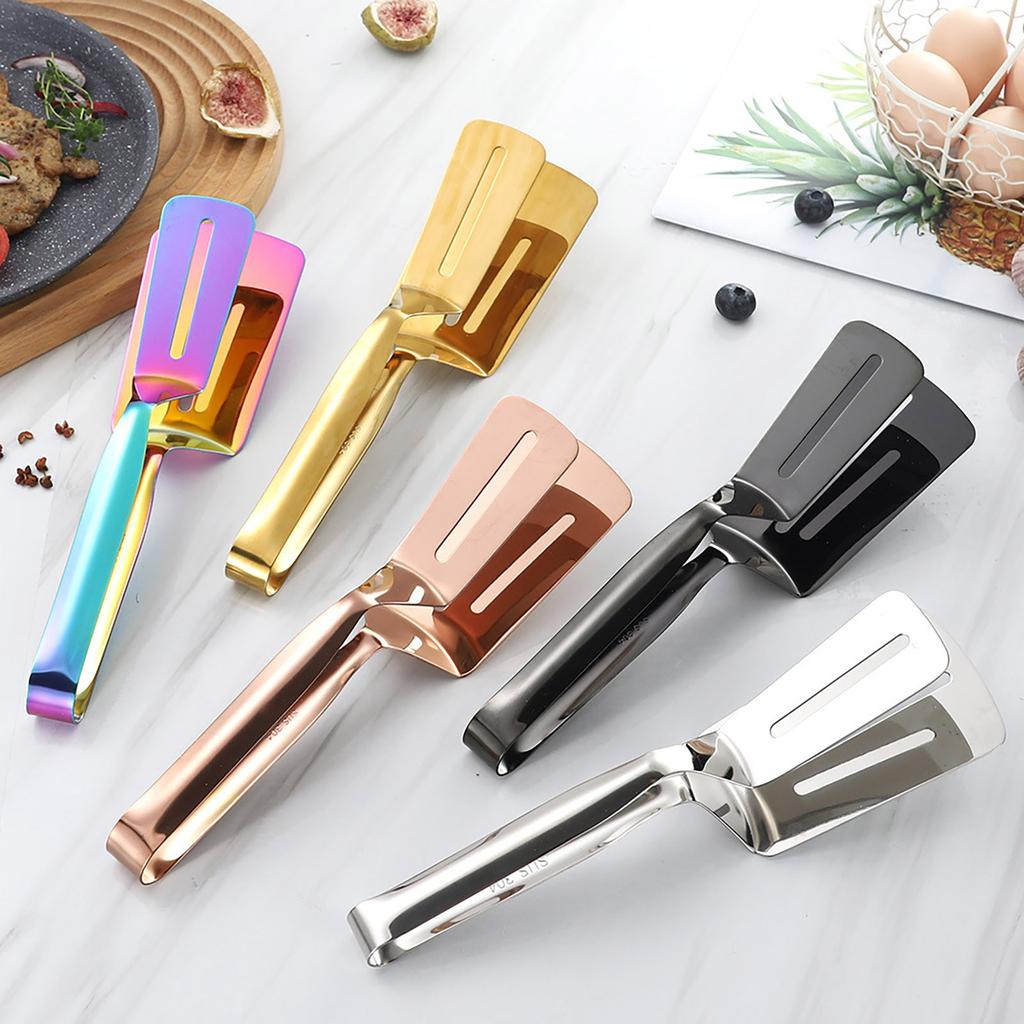 304 Stainless Steel Steak Clip Bread Tongs Steak Clamps Fry Clamp Barbecue Tongs Kitchen Tongs