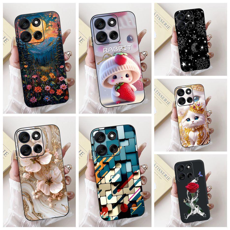 For Motorola Moto G86 5G Case New Luxuy Candy Painted Cover Soft Silicone Case For Motorola Moto G56 G 86 MotoG56 MotoG86 Fundas